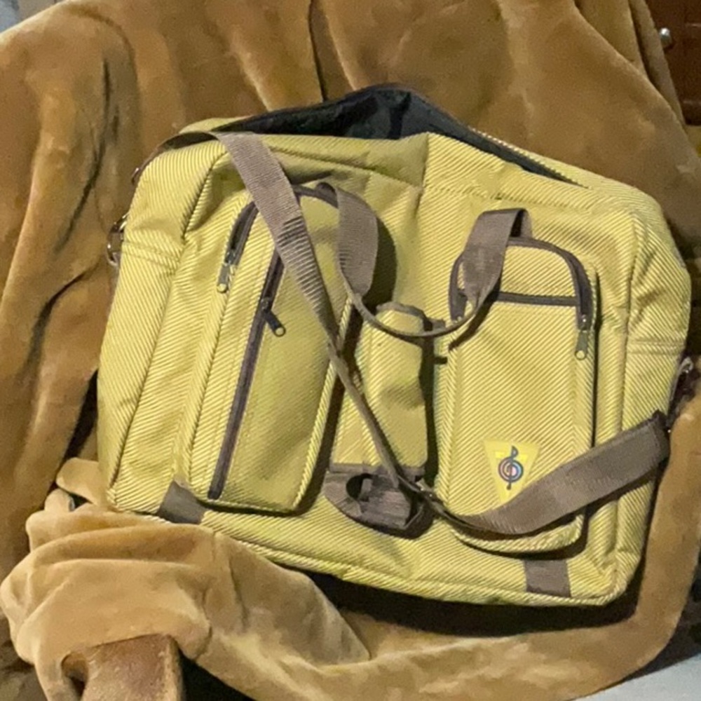 Computer, messenger, tote bag.  Brand unknown. In excellent shape. - Picture 2 of 3